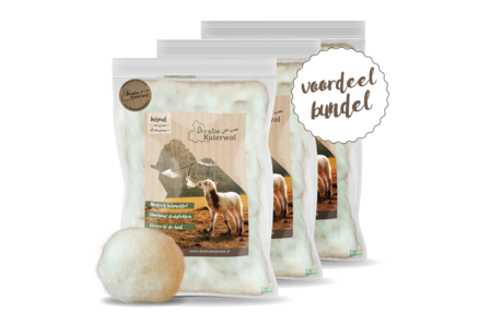 Drentse Kuierwol - 3x50 gram voordeelbundel