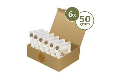 Drentse Kuierwol 50 gram | Set van 6 stuks