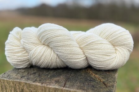 getwijnd breigaren LL 275 m - Europese Merino (wolwit)